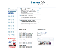 Tablet Screenshot of bimmerdiy.com